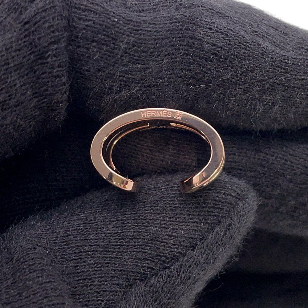 Hermes Pop Etoupe Pink Gold Earring — view 5