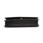 Chanel Chain Wallet Quilted CC Logo Egyptian Charm Lambskin Black — view 3