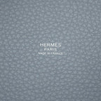 Hermes Handbag Picotin Lock PM Gris Perle Silver Taurillon Clemence Tote — view 6