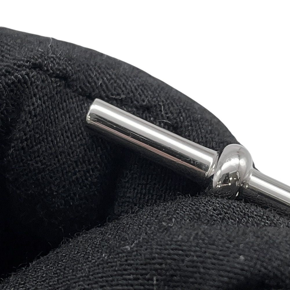 Hermes Bracelet Croisier Double Tour Black Silver Swift T2 — view 8
