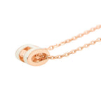 Hermes Necklace Mini Pop White Pink Gold — view 2