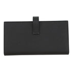 Hermes Wallet Bearn Souffle Yes Verso Black Rouge Assi Gold Epsom — view 3