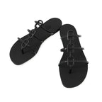 Hermes Sandals Mykonos 38 Shoes Black