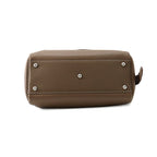 Hermes Shoulder Bag Petit Courier Etoupe Silver Eba Color Taurillon Clemence — view 3