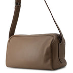 Hermes Shoulder Bag Petit Courier Etoupe Silver Eba Color Taurillon Clemence — view 2