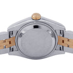 Rolex Datejust SS 18k Pink Gold Watch White Shell Dial VI Diamond — view 3