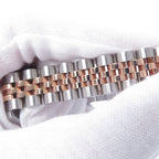 Rolex Datejust SS 18k Pink Gold Watch White Shell Dial VI Diamond — view 6