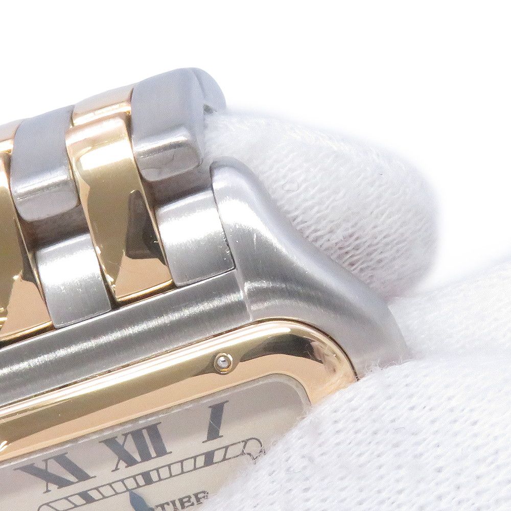 Cartier Panthere 2 Row LM Watch Silver Dial Quartz — view 7