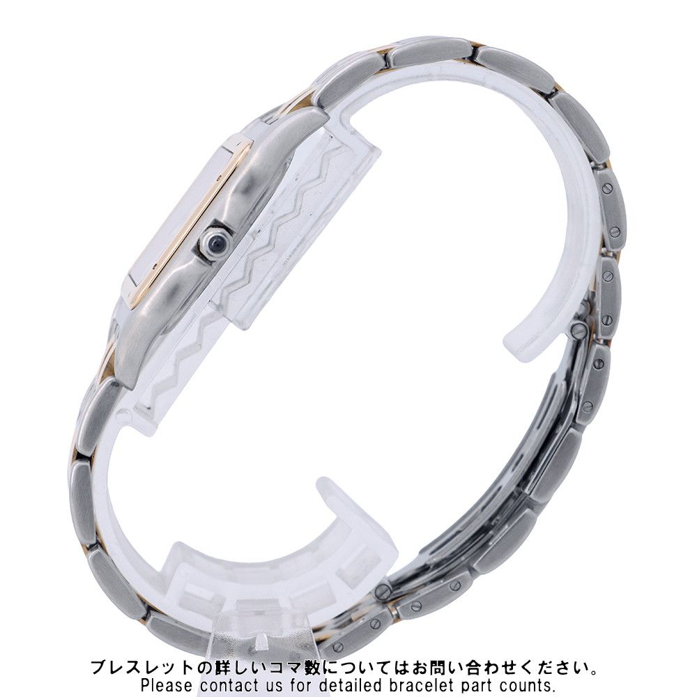 Cartier Panthere 2 Row LM Watch Silver Dial Quartz — view 2