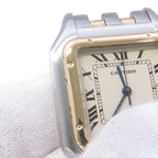 Cartier Panthere 2 Row LM Watch Silver Dial Quartz — view 5