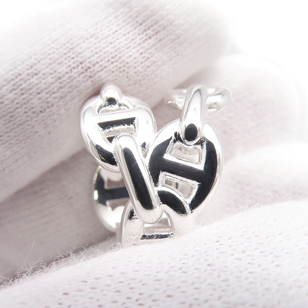 Hermes Ring Chaine D'ancre Double Row 52 Enchainee — view 5