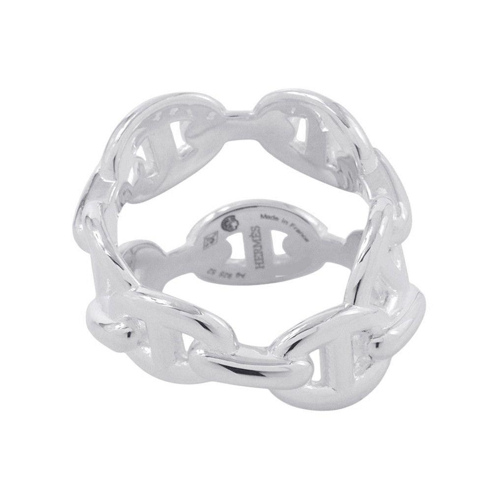 Hermes Ring Chaine D'ancre Double Row 52 Enchainee — view 3