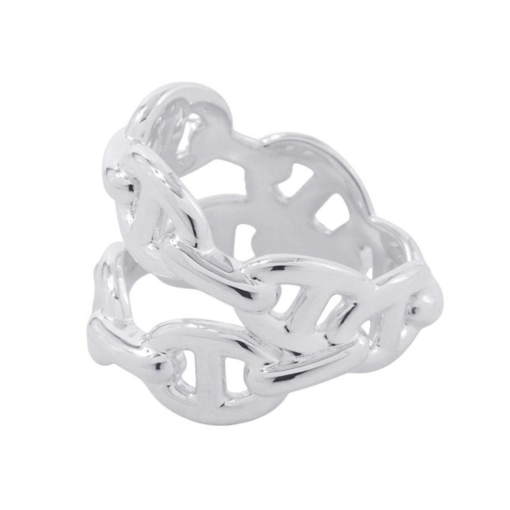 Hermes Ring Chaine D'ancre Double Row 52 Enchainee — view 2