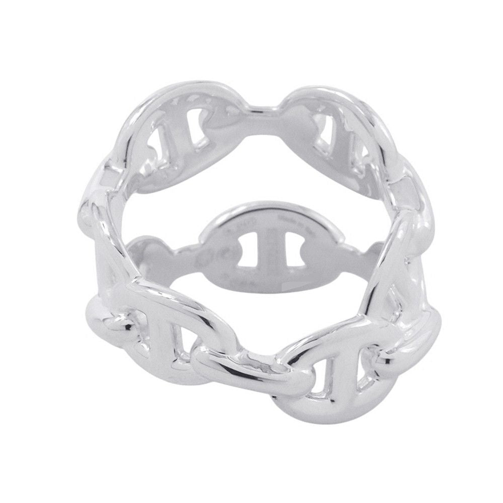 Hermes Ring Chaine D'ancre Double Row 52 Enchainee — view 3