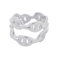 Hermes Ring Chaine D'ancre Double Row 52 Enchainee