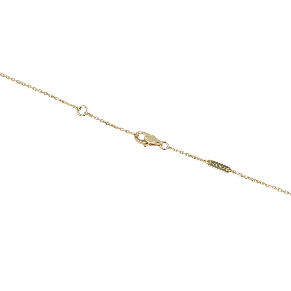 Van Cleef & Arpels Necklace Sweet Alhambra Pendant Mother of Pearl 18k Yellow — view 4