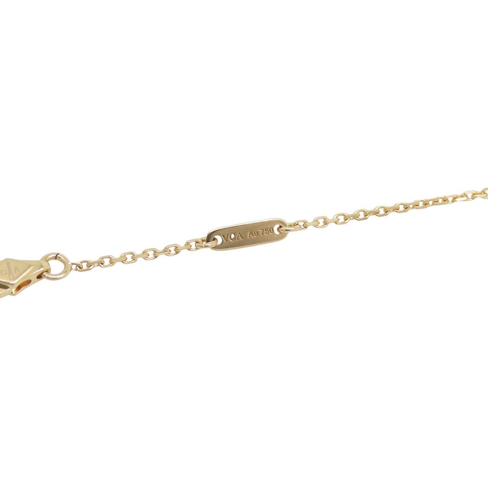 Van Cleef & Arpels Necklace Sweet Alhambra Pendant Mother of Pearl 18k Yellow — view 8