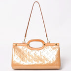 Louis Vuitton Roxbury Drive 2-Way Bag Monogram Vernis Beige Gold