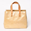 Louis Vuitton Tote Bag Gold Vernis Beige