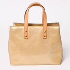 Louis Vuitton Tote Bag Gold Vernis Beige — view 2