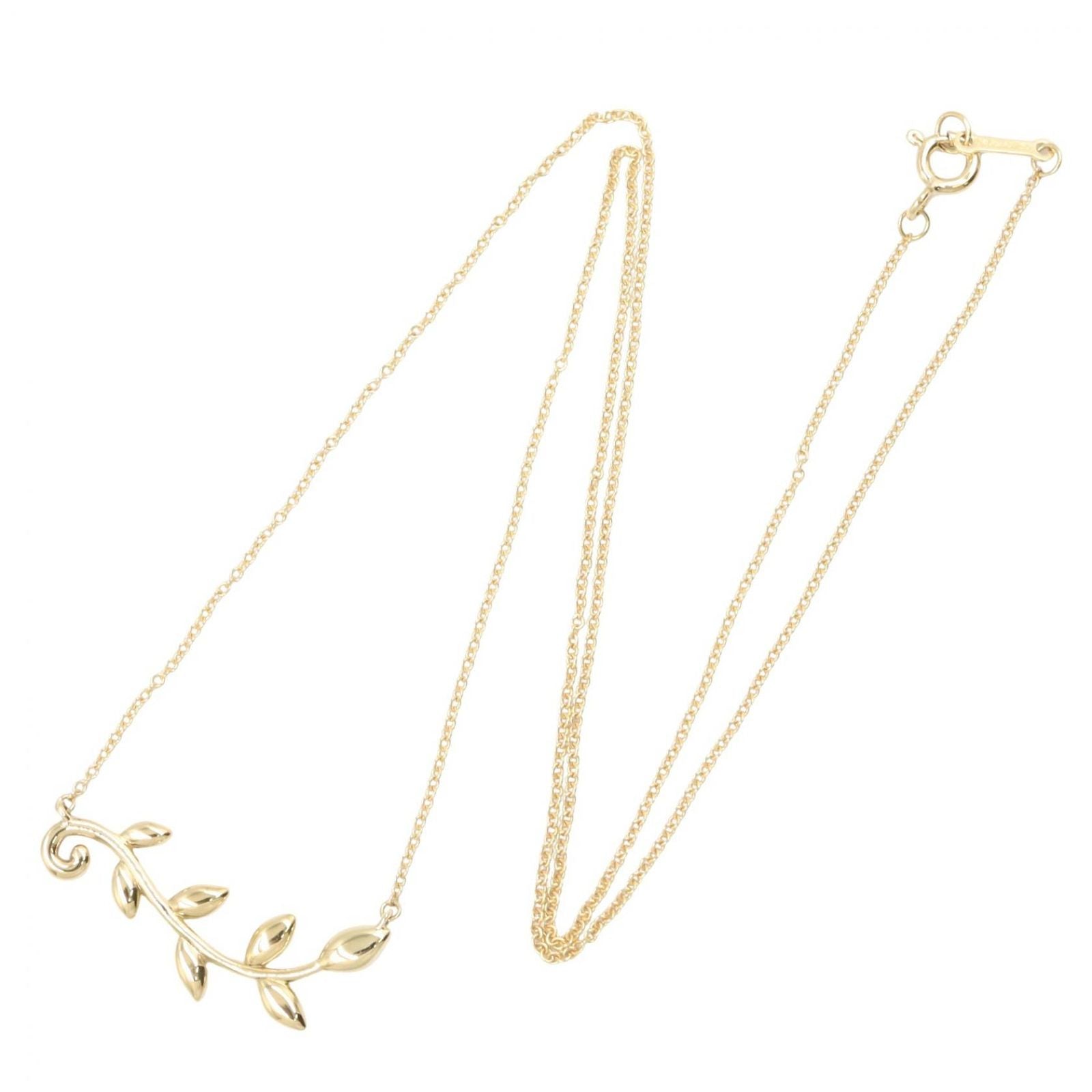 Tiffany & Co Necklace Olive Leaf Vine 42 cm 18k — view 2