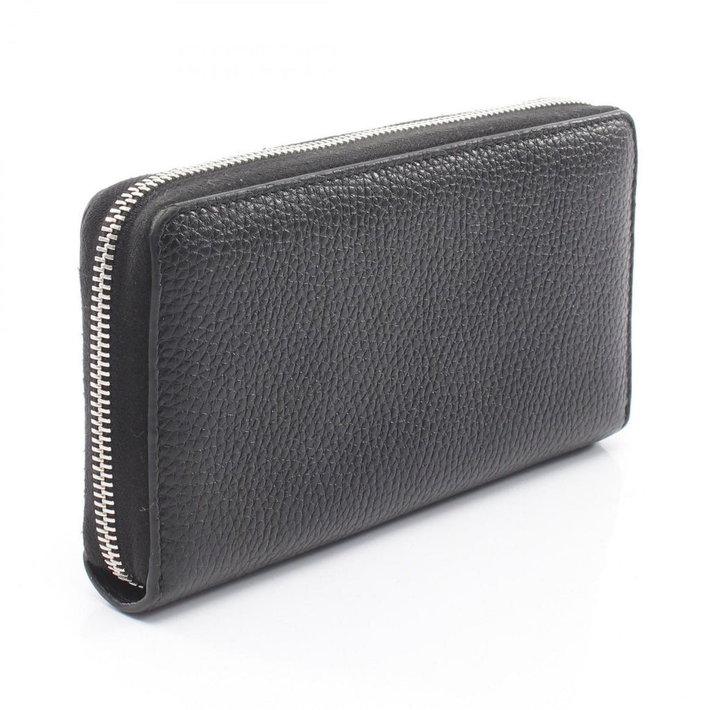 Gucci Round Wallet GG Metal Black Leather — view 2