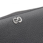 Gucci Round Wallet GG Metal Black Leather — view 8