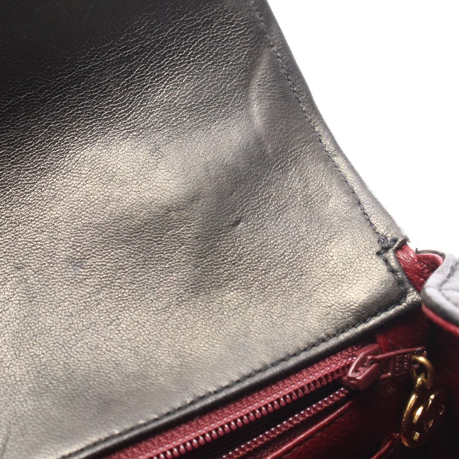 Chanel Shoulder Bag Mini Quilted Black Lambskin Mini Chain — view 9