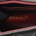 Chanel Shoulder Bag Mini Quilted Black Lambskin Mini Chain — view 4