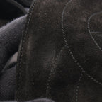 Chanel Backpack CC Logo Black Suede Leather CC Drawstring — view 7