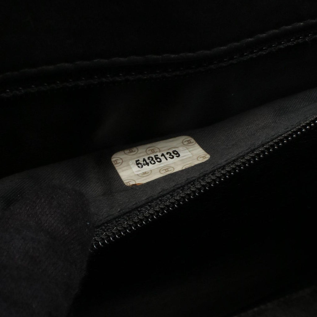 Chanel Handbag Handle Black Leather — view 5
