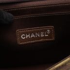 Chanel Shoulder Bag New Travel Line Khaki Leather New Single Flap Chain — view 4