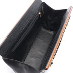 Chanel Tote Quilted Black Brown Calf Chain — view 3