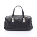 Chanel Tote Choco Bar Black Lambskin Mini