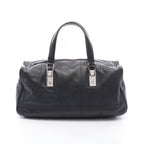 Chanel Tote Choco Bar Black Lambskin Mini