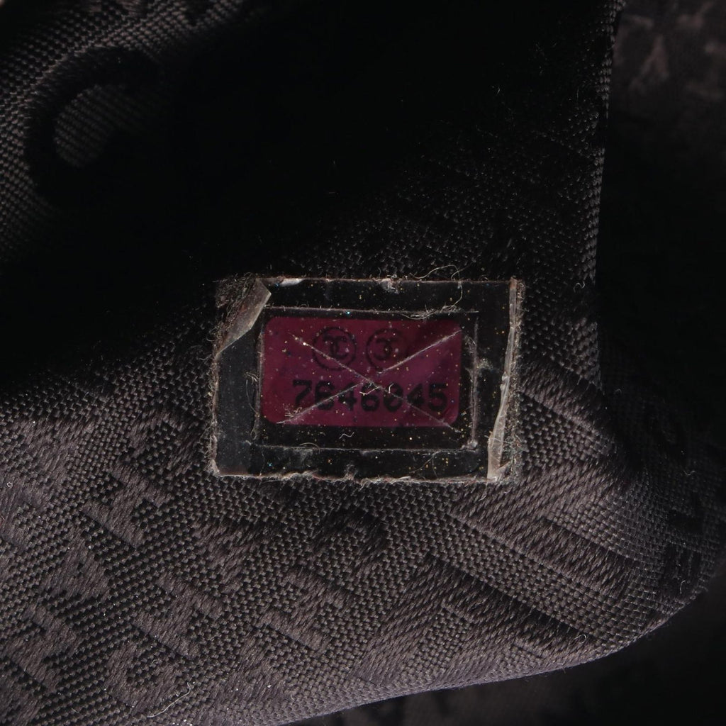 Chanel Tote Choco Bar Black Lambskin Mini — view 5