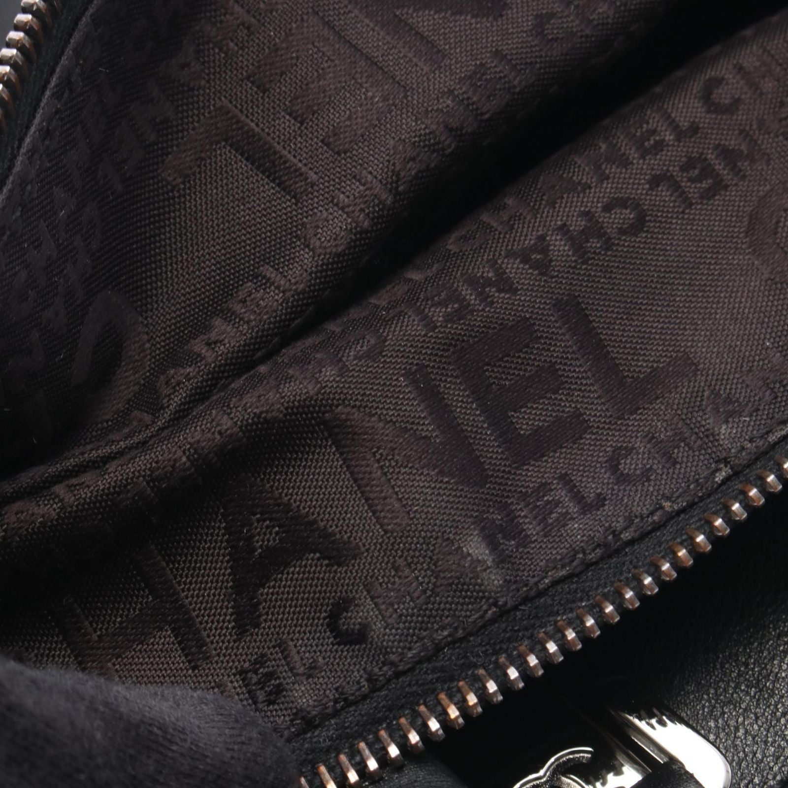 Chanel Tote Choco Bar Black Lambskin Mini — view 6