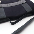 Chanel Shoulder Bag Sports Line Black Nylon Leather — view 5