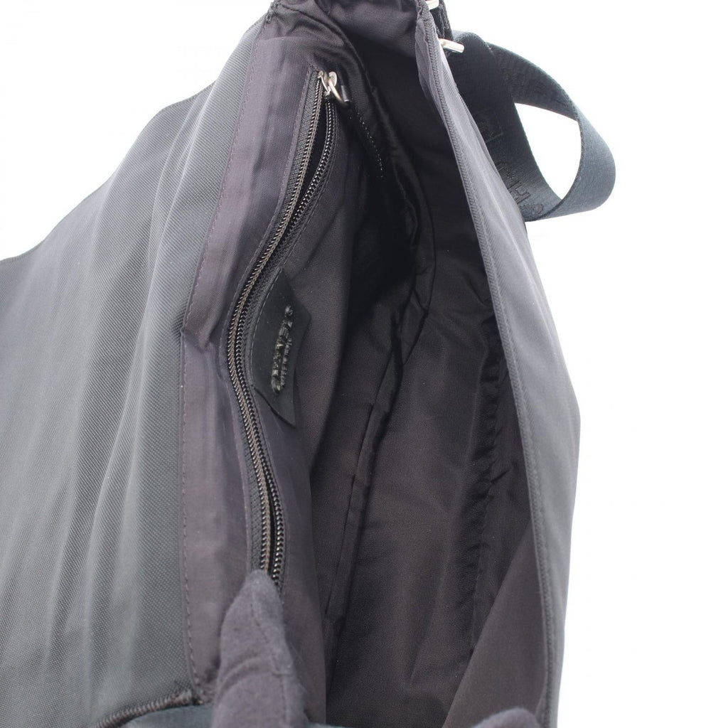 Chanel Shoulder Bag Sports Line Black Nylon Leather — view 3