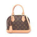 Louis Vuitton Handbag Alma BB Monogram 2-Way Canvas Leather