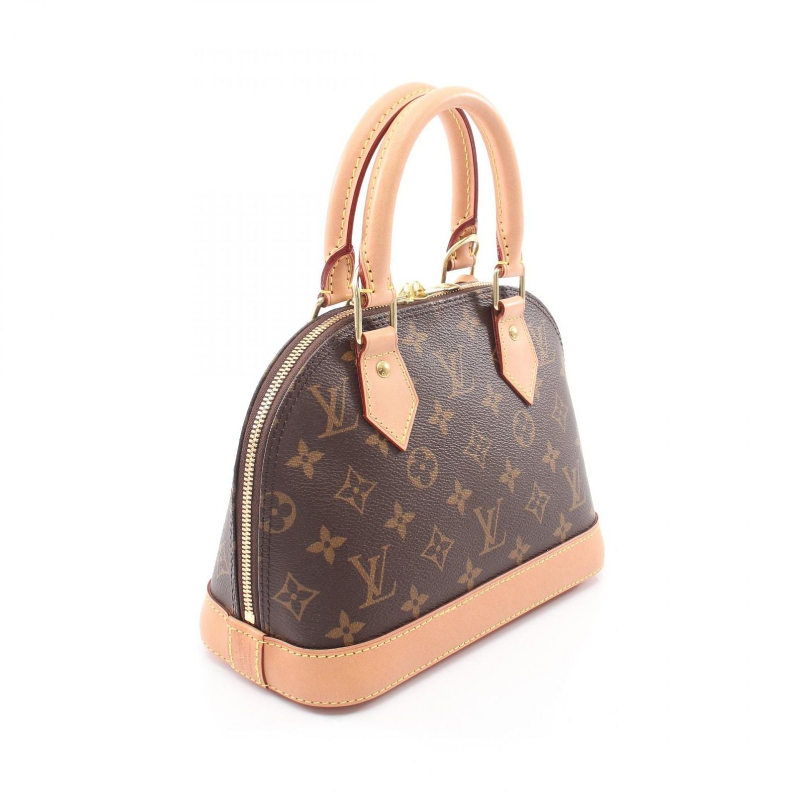 Louis Vuitton Handbag Alma BB Monogram 2-Way Canvas Leather — view 2