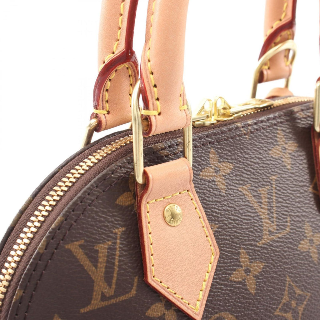 Louis Vuitton Handbag Alma BB Monogram 2-Way Canvas Leather — view 6