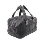 Chanel Choco Bar Black Calf Boston — view 2