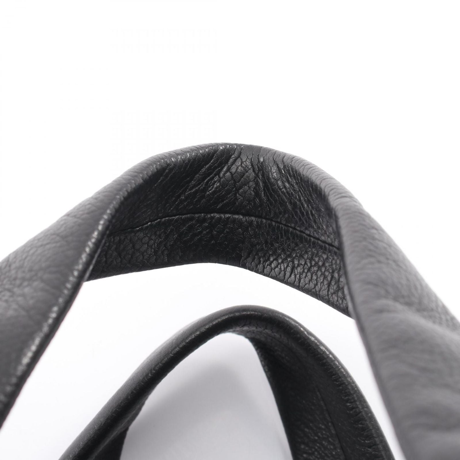 Chanel Choco Bar Black Calf Boston — view 7