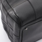 Chanel Choco Bar Black Calf Boston — view 6