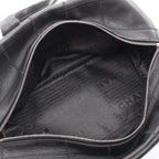 Chanel Choco Bar Black Calf Boston — view 3