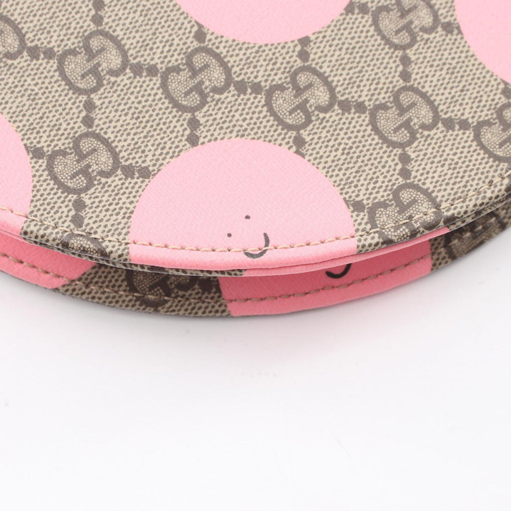 Gucci Handbag Children's GG Supreme Kids Beige Pink Yellow Canvas Top Handle — view 6