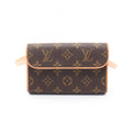 Louis Vuitton Waist Bag Pochette Florentine Monogram Canvas Leather