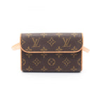Louis Vuitton Waist Bag Pochette Florentine Monogram Canvas Leather