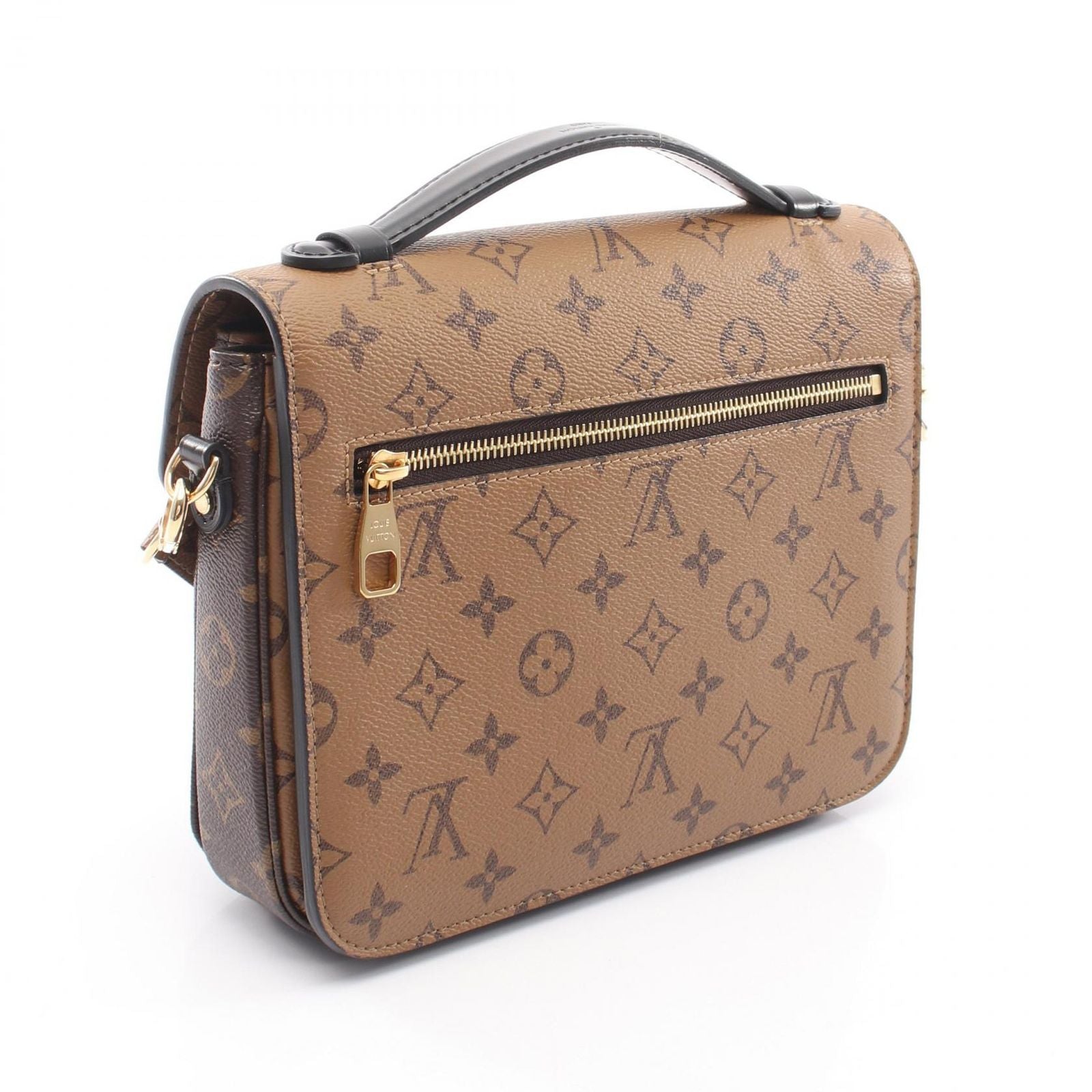 Louis Vuitton Handbag Pochette Metis Monogram Reverse 2-Way Canvas Leather — view 2